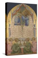 The Coronation of the Virgin, 1380S-Agnolo Gaddi-Stretched Canvas