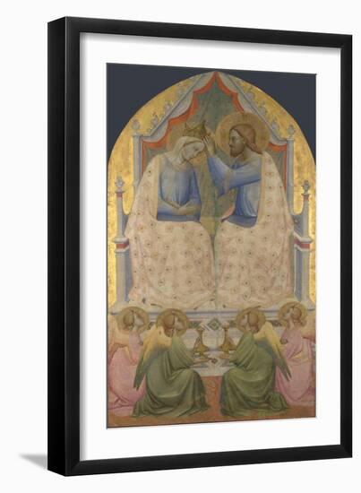 The Coronation of the Virgin, 1380S-Agnolo Gaddi-Framed Giclee Print