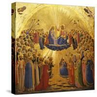 The Coronation of the Virgin, 1434-1435-Fra Angelico-Stretched Canvas