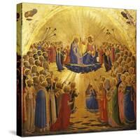 The Coronation of the Virgin, 1434-1435-Fra Angelico-Stretched Canvas