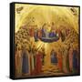 The Coronation of the Virgin, 1434-1435-Fra Angelico-Framed Stretched Canvas