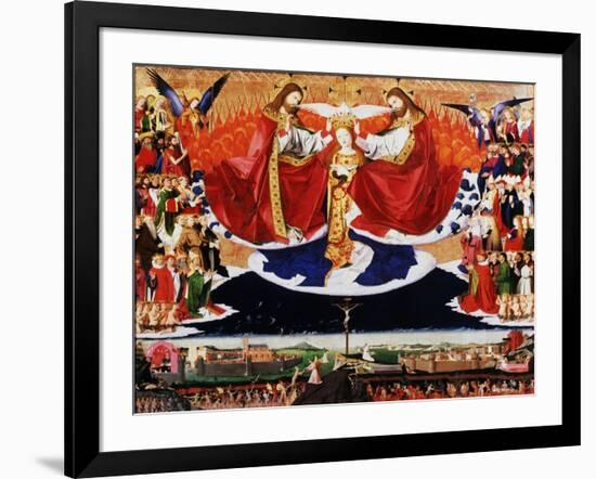 The Coronation of the Virgin, 1453-null-Framed Giclee Print