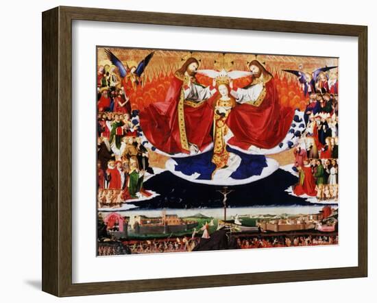 The Coronation of the Virgin, 1453-null-Framed Giclee Print