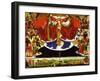 The Coronation of the Virgin, 1454-Enguerrand Quarton-Framed Giclee Print