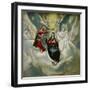 The Coronation of the Virgin, 1592-El Greco-Framed Giclee Print