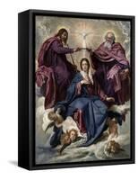 The Coronation of the Virgin, 1635-1636-Diego Velazquez-Framed Stretched Canvas