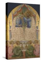 The Coronation of the Virgin. About 1380-85-Agnolo Gaddi-Stretched Canvas