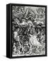 The Coronation of the Virgin and Child, 1518 (Woodcut)-Albrecht Dürer-Framed Stretched Canvas