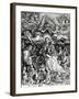 The Coronation of the Virgin and Child, 1518 (Woodcut)-Albrecht Dürer-Framed Giclee Print