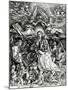 The Coronation of the Virgin and Child, 1518 (Woodcut)-Albrecht Dürer-Mounted Giclee Print