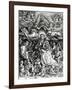 The Coronation of the Virgin and Child, 1518 (Woodcut)-Albrecht Dürer-Framed Giclee Print