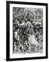 The Coronation of the Virgin and Child, 1518 (Woodcut)-Albrecht Dürer-Framed Giclee Print