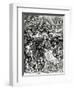 The Coronation of the Virgin and Child, 1518 (Woodcut)-Albrecht Dürer-Framed Premium Giclee Print