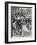 The Coronation of the Virgin and Child, 1518 (Woodcut)-Albrecht Dürer-Framed Giclee Print