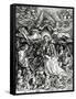 The Coronation of the Virgin and Child, 1518 (Woodcut)-Albrecht Dürer-Framed Stretched Canvas