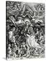 The Coronation of the Virgin and Child, 1518 (Woodcut)-Albrecht Dürer-Stretched Canvas
