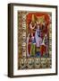 The Coronation of the Virgin by the Holy Trinity, C.1500-null-Framed Giclee Print