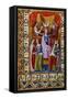 The Coronation of the Virgin by the Holy Trinity, C.1500-null-Framed Stretched Canvas