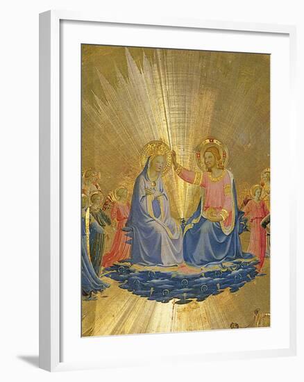 The Coronation of the Virgin, C.1440-Fra Angelico-Framed Giclee Print