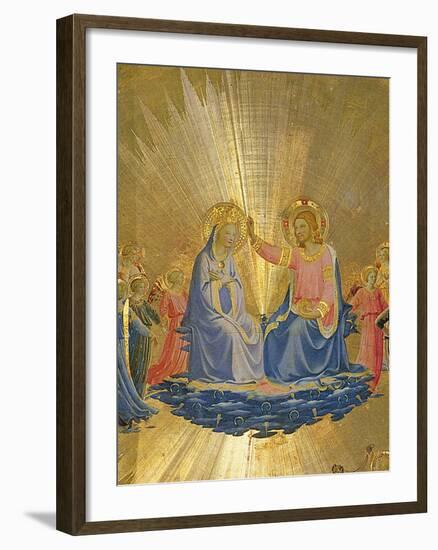 The Coronation of the Virgin, C.1440-Fra Angelico-Framed Giclee Print