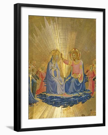 The Coronation of the Virgin, C.1440-Fra Angelico-Framed Giclee Print