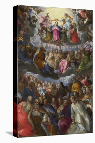 The Coronation of the Virgin, C. 1598-Johann Rottenhammer-Stretched Canvas