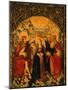 The Coronation of the Virgin, Central Panel from the High Altar, 1512-16-Hans Baldung Grien-Mounted Giclee Print