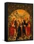 The Coronation of the Virgin, Central Panel from the High Altar, 1512-16-Hans Baldung Grien-Framed Stretched Canvas