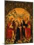 The Coronation of the Virgin, Central Panel from the High Altar, 1512-16-Hans Baldung Grien-Mounted Giclee Print