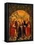 The Coronation of the Virgin, Central Panel from the High Altar, 1512-16-Hans Baldung Grien-Framed Stretched Canvas