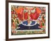 The Coronation of the Virgin, Completed 1453-Enguerrand Quarton-Framed Giclee Print