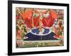 The Coronation of the Virgin, Completed 1453-Enguerrand Quarton-Framed Giclee Print