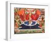 The Coronation of the Virgin, Completed 1453-Enguerrand Quarton-Framed Giclee Print