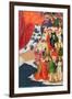 The Coronation of the Virgin, Completed 1453-Enguerrand Quarton-Framed Giclee Print