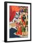 The Coronation of the Virgin, Completed 1453-Enguerrand Quarton-Framed Giclee Print