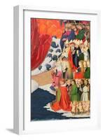 The Coronation of the Virgin, Completed 1453-Enguerrand Quarton-Framed Giclee Print