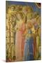 The Coronation of the Virgin, Detail Showing Musical Angels, circa 1430-32-Fra Angelico-Mounted Giclee Print