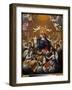 The Coronation of the Virgin. Painting by Guido Reni Called the Guide (1575-1642), 17Th Century. Ba-Guido Reni-Framed Giclee Print