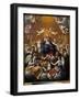 The Coronation of the Virgin. Painting by Guido Reni Called the Guide (1575-1642), 17Th Century. Ba-Guido Reni-Framed Giclee Print