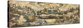 The Coronation of the Virgin (Paradis)-Jacopo Tintoretto-Stretched Canvas