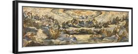 The Coronation of the Virgin (Paradis)-Jacopo Tintoretto-Framed Premium Giclee Print