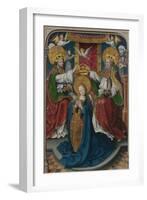 The Coronation of the Virgin (The Liesborn Altarpiec), C. 1520-Jan Baegert-Framed Giclee Print