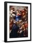 The Coronation of the Virgin with Saints Peter, Paul, Ambrose and Charles Borromeo (Oil on Canvas)-Carlo Francesco Nuvolone-Framed Giclee Print