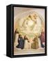 The Coronation of the Virgin, with Saints-Fra Angelico-Framed Stretched Canvas