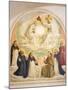 The Coronation of the Virgin, with Saints-Fra Angelico-Mounted Giclee Print