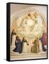 The Coronation of the Virgin, with Saints-Fra Angelico-Framed Stretched Canvas