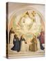 The Coronation of the Virgin, with Saints-Fra Angelico-Stretched Canvas