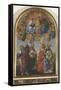 The Coronation of the Virgin with St John the Evangelist-Sandro Botticelli-Framed Stretched Canvas