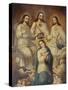 The Coronation of the Virgin with the Holy Trinity-Mexican School-Stretched Canvas