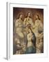 The Coronation of the Virgin with the Holy Trinity-Mexican School-Framed Giclee Print